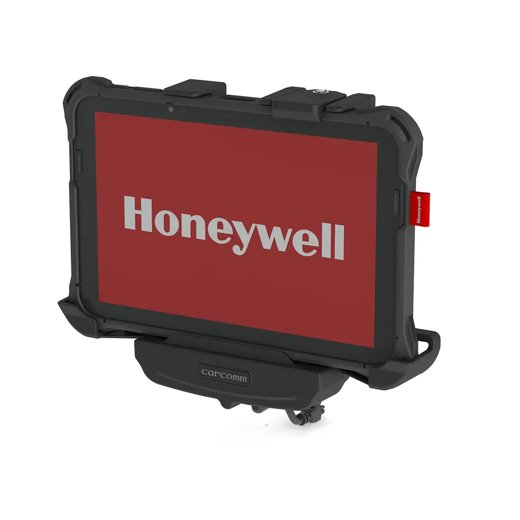 CMTC-303 Active Vehicle Cradle with Lock - Honeywell ScanPal EDA10A with EDA10A-RB-0 Boot