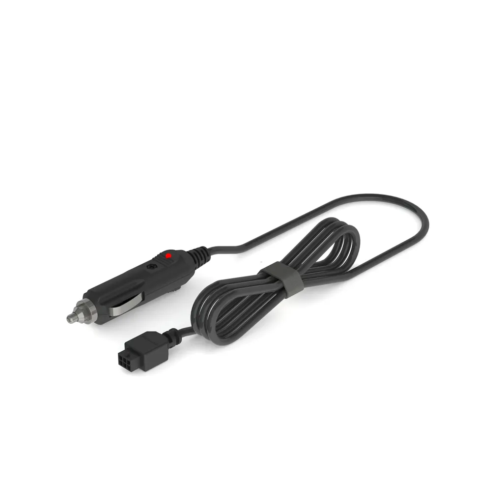 CPCC-02 Vehicle Cradle Power Cable - Molex 6-Pin Female / 1,2m Cable / Cigarette Plug